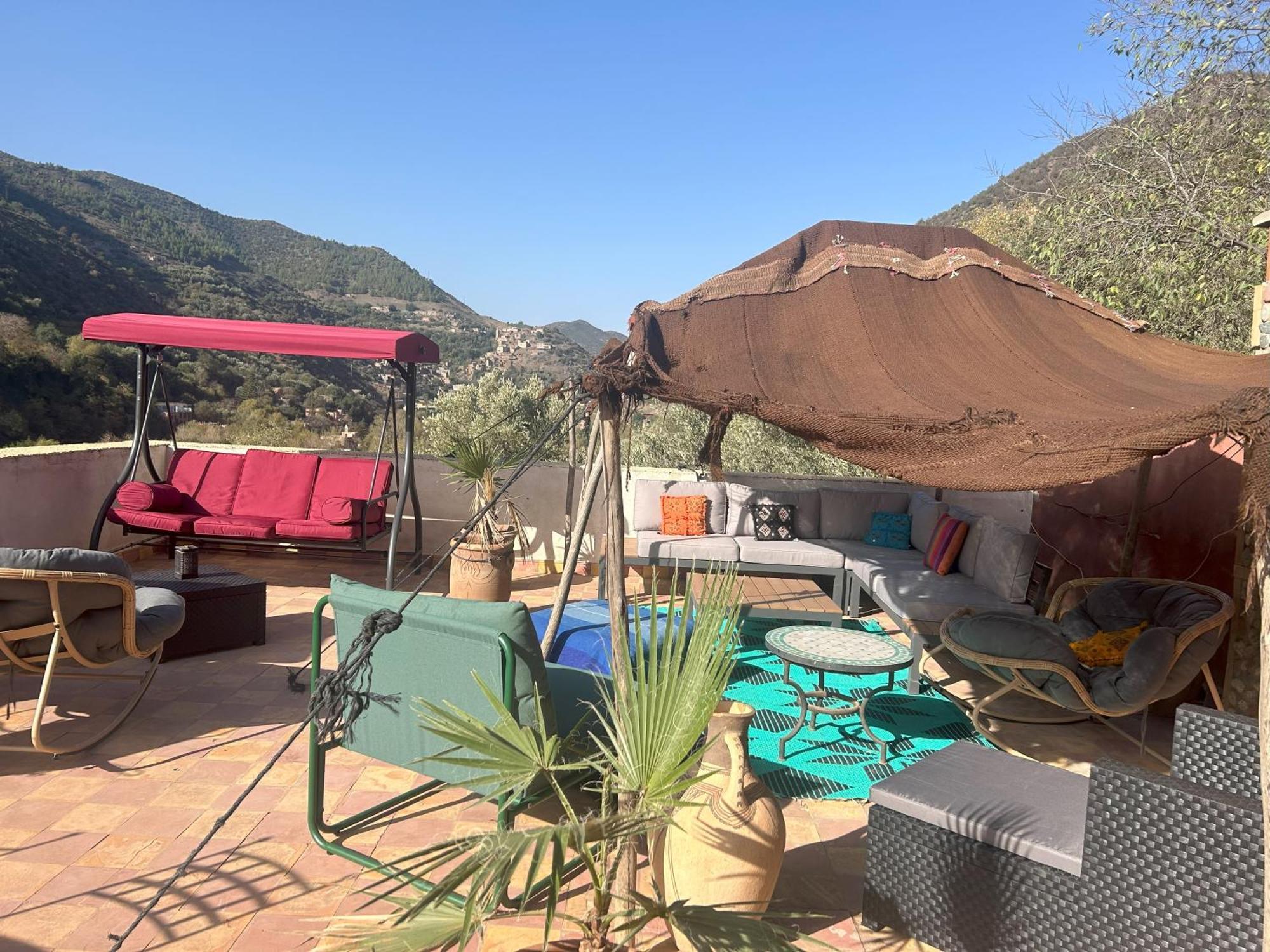 Chez Yahia, Au Coeur De L'Ourika Hotel Bagian luar foto